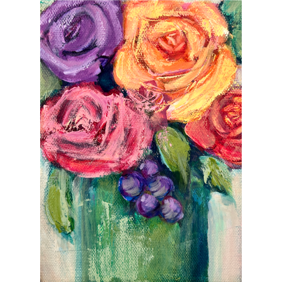 Floral Symphonies — Original Art By BekHarris | Discover Unique
